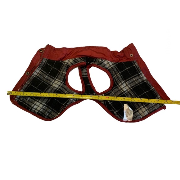 HP Pet Barn Coat | Insulated Puffer Jacket | Boutique | New | XS | Burgundy Dog - Picture 9 of 17